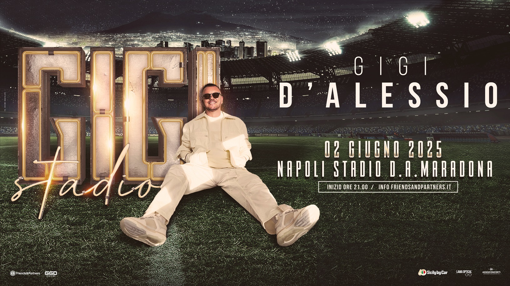 2025: GIGI D’ALESSIO AL MARADONA – MeVmagazine